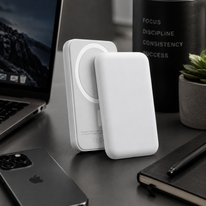 Carga magnética sin cables ni conectores